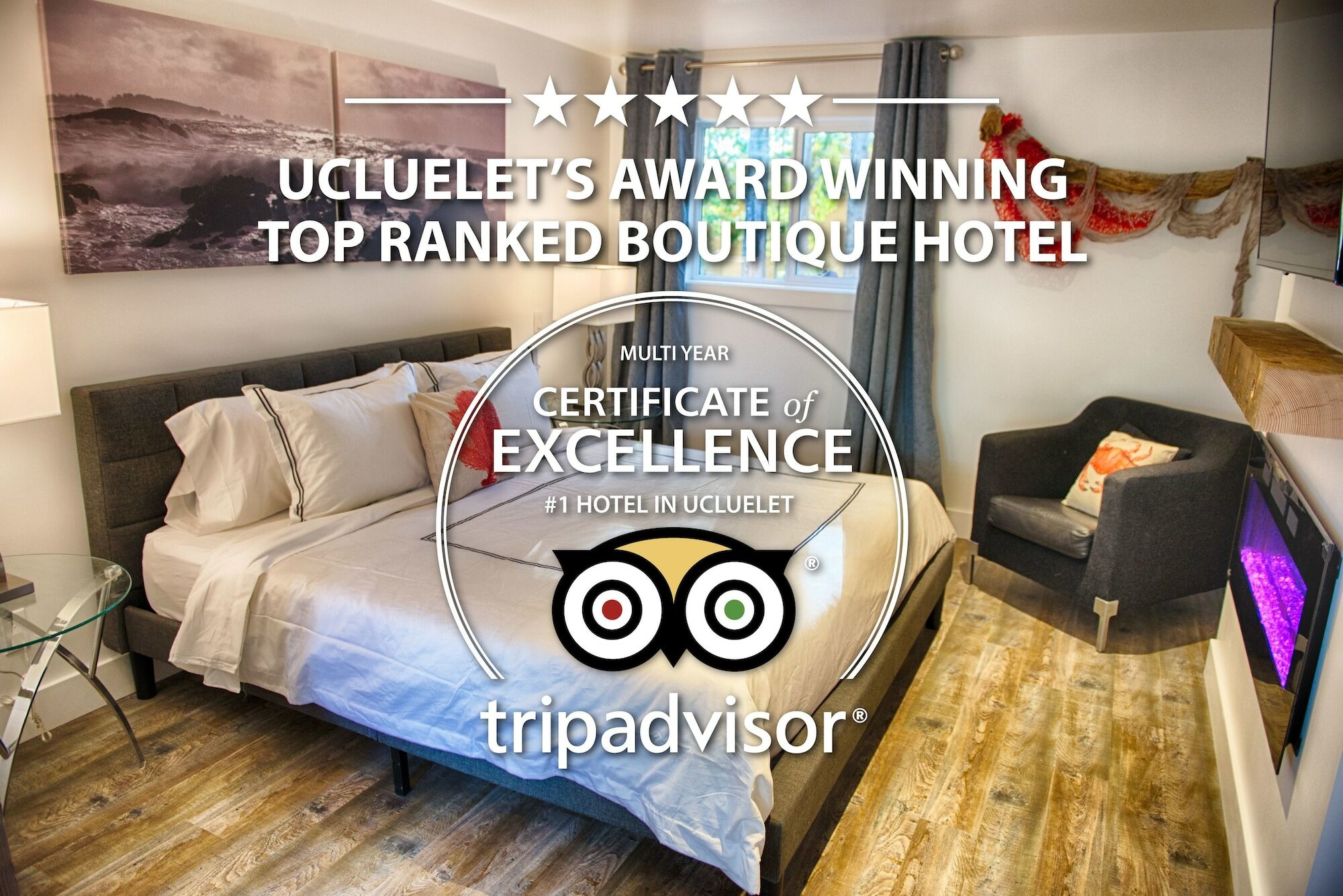 The Francis Boutique Inn Ucluelet Bagian luar foto